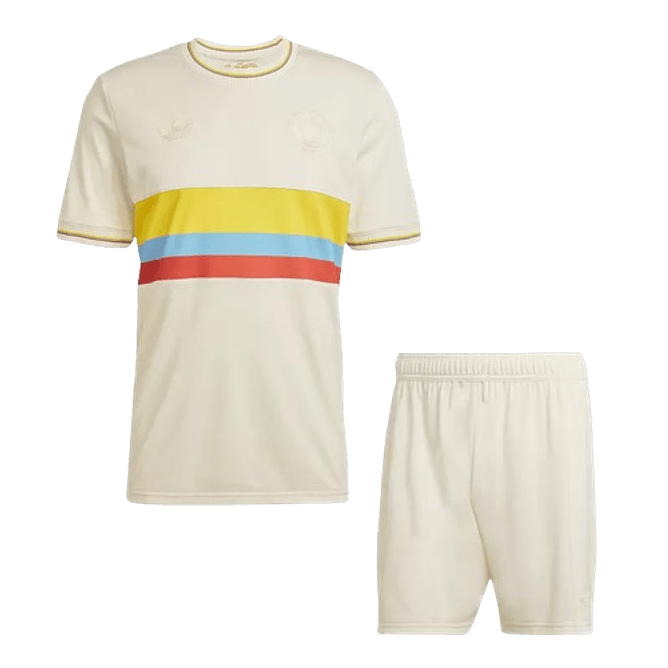 Colombia 100th Aniversário Kit Criança 2024-25 1
