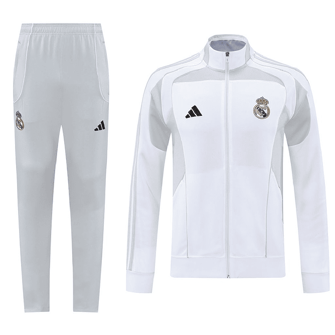 Real Madrid Fato de Treino 2025 - Zip Completo 1