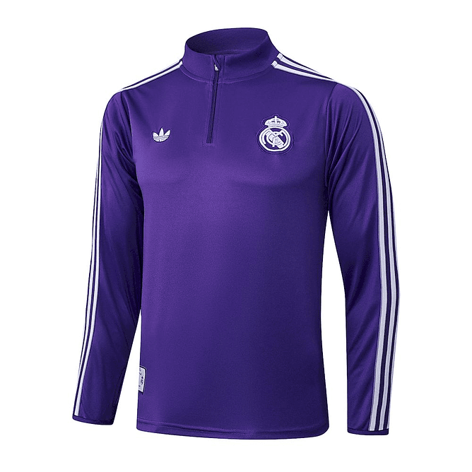 Real Madrid Fato de Treino retro 2025 - 1/2 Zip 3