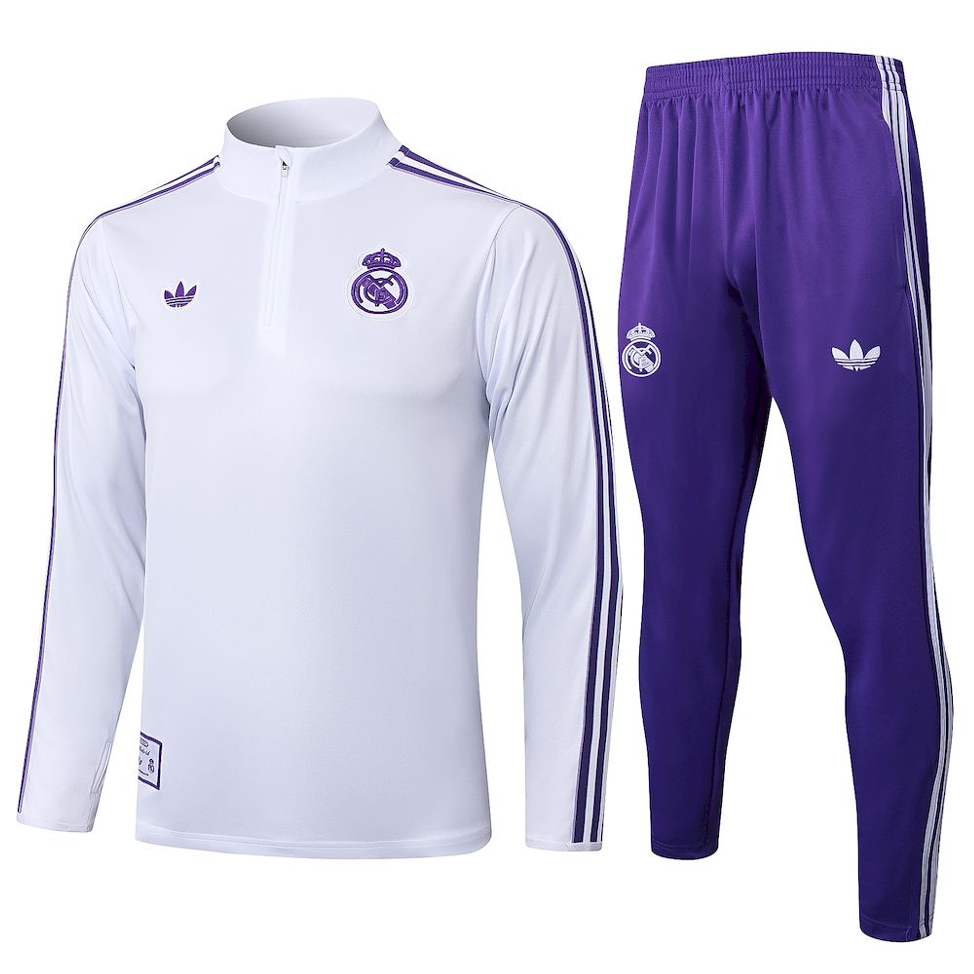 Real Madrid Fato de Treino retro 2025 - 1/2 Zip 1