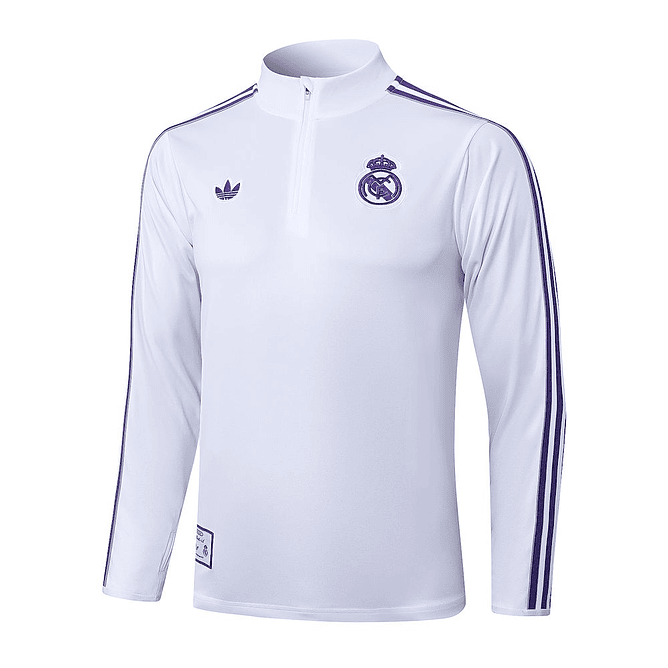 Real Madrid Fato de Treino retro 2025 - 1/2 Zip 3