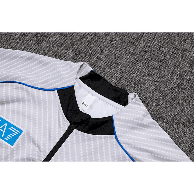 SSC Napoli Fato de Treino 2025 - Zip Completo 3