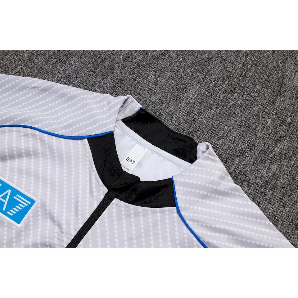 SSC Napoli Fato de Treino 2025 - Zip Completo 3