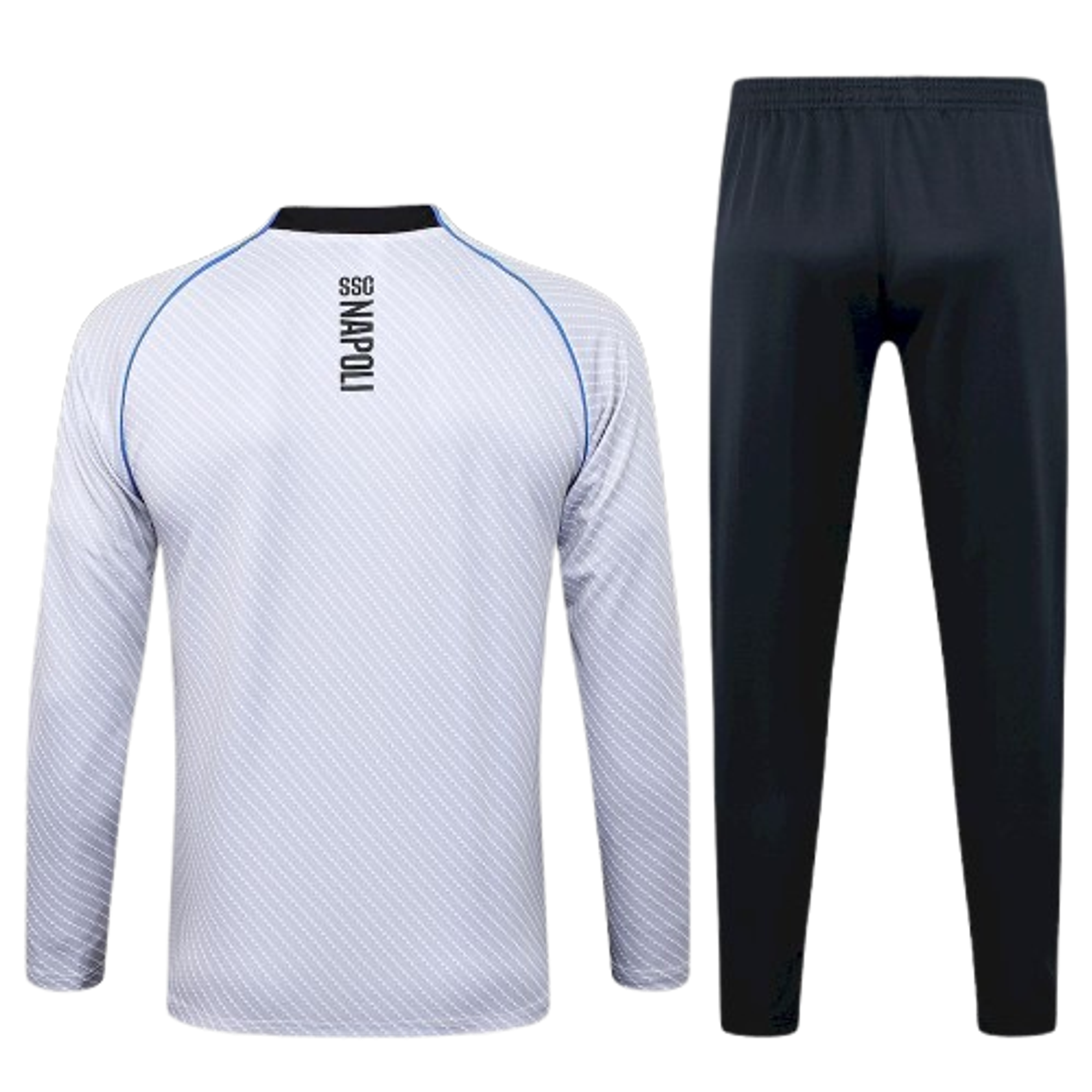 SSC Napoli Fato de Treino 2025 - Zip Completo 2