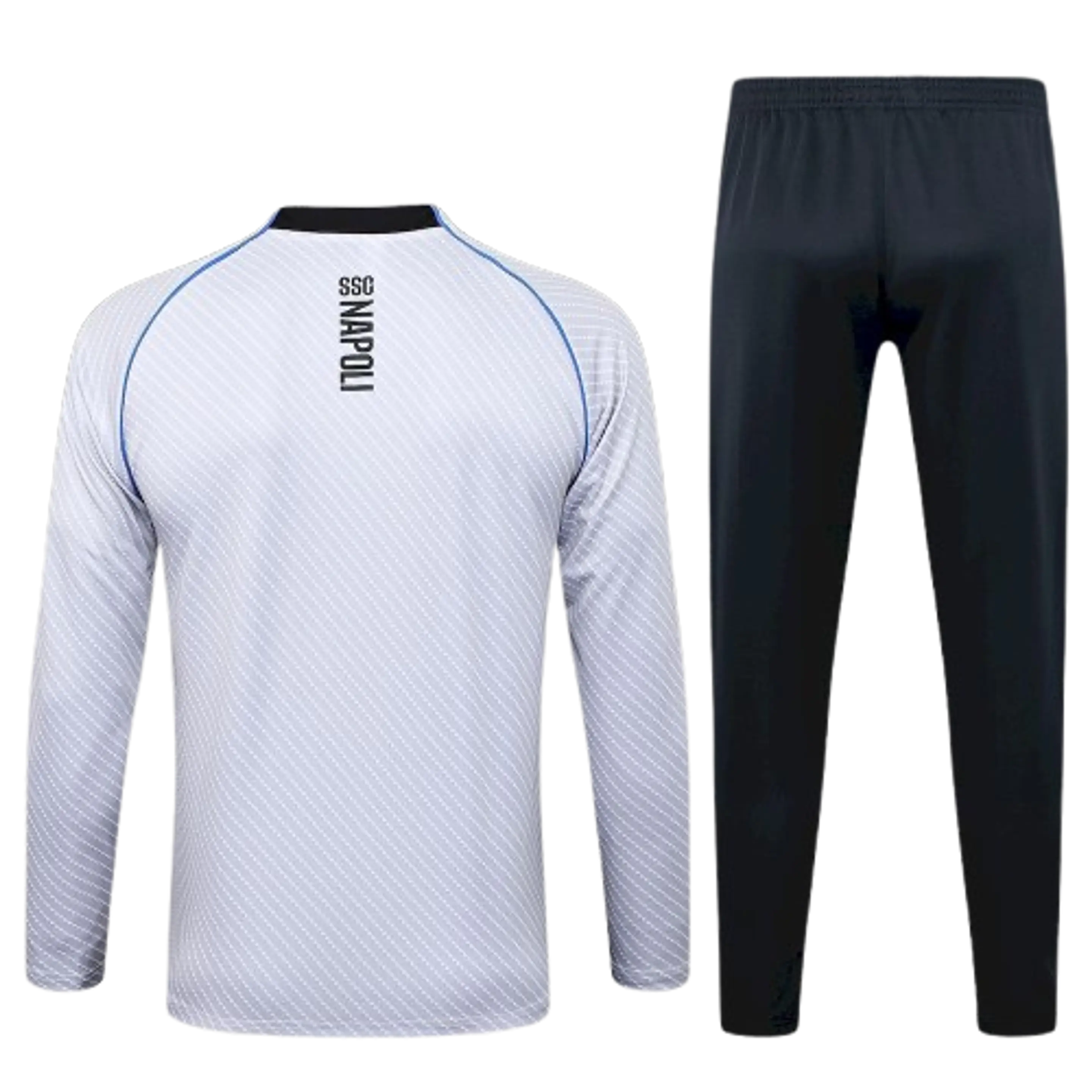 SSC Napoli Fato de Treino 2025 - Zip Completo 2