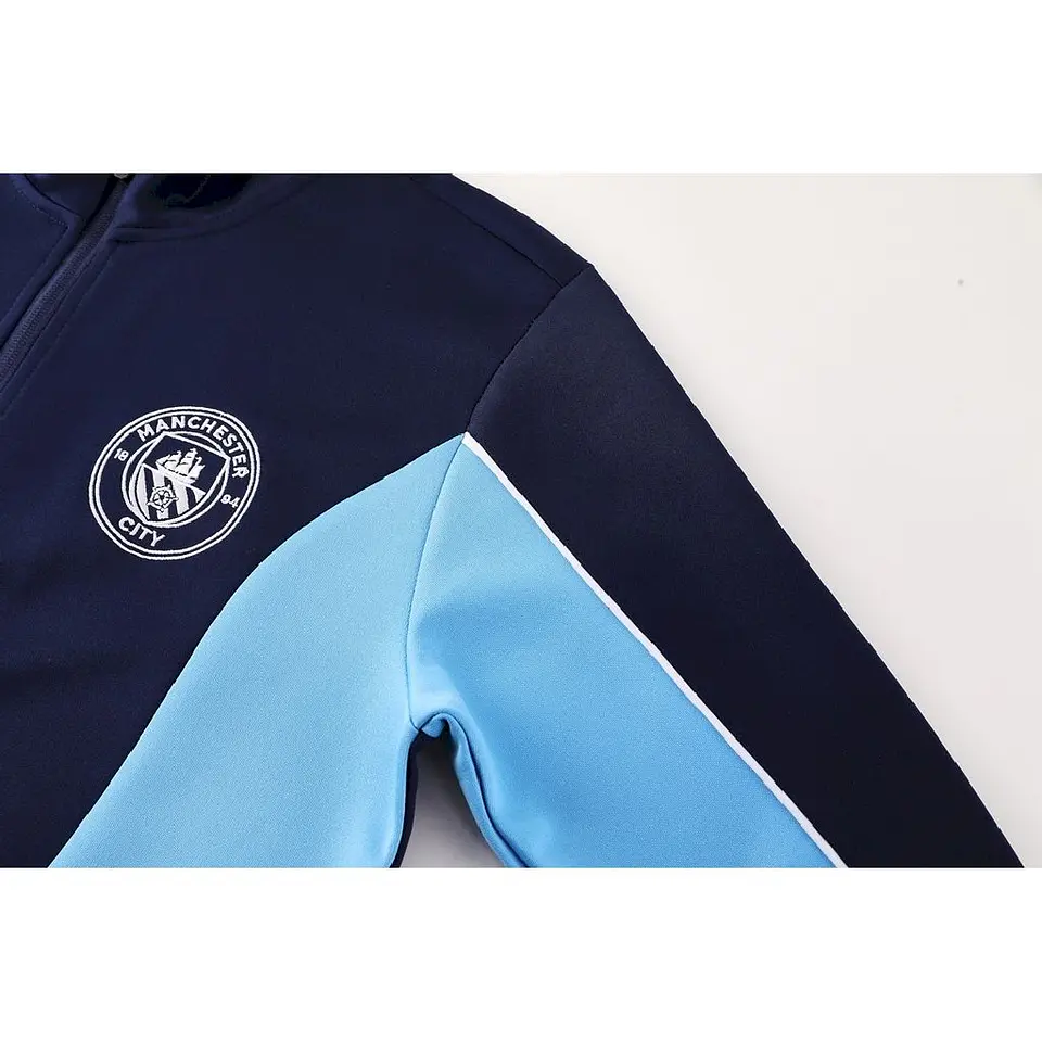 Manchester C. Fato de Treino 2025 - Zip Completo 4