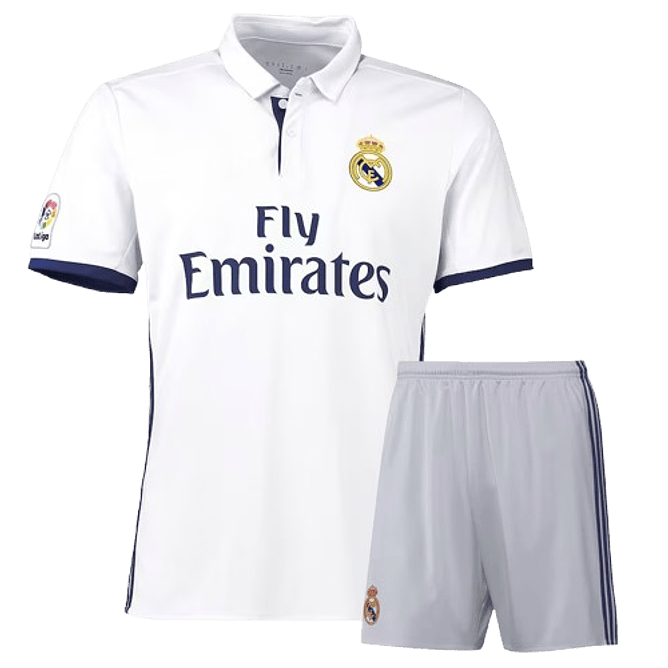 Real Madrid Kit Criança Retro 2016-17 1