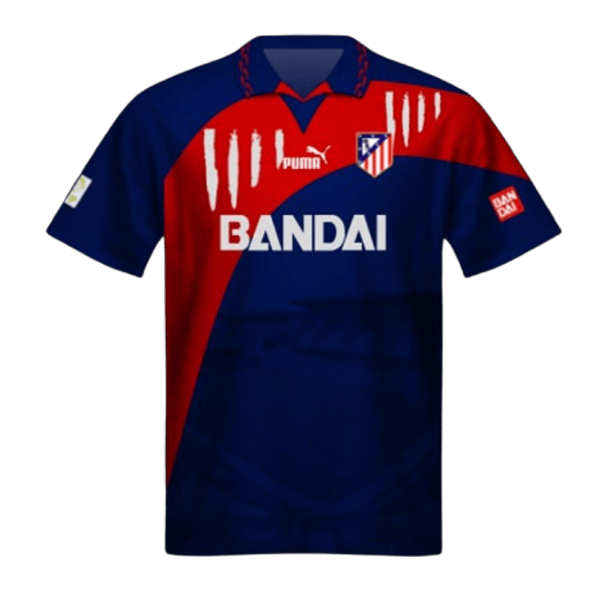 Atlético de Madrid retro 1996-97 1