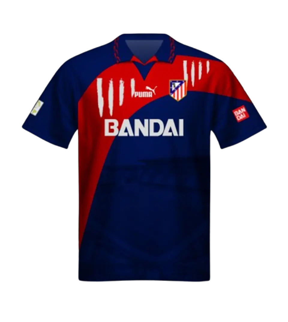 Atlético de Madrid retro 1996-97 1