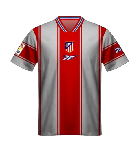 Camiseta retro del Atlético de Madrid 1999-00