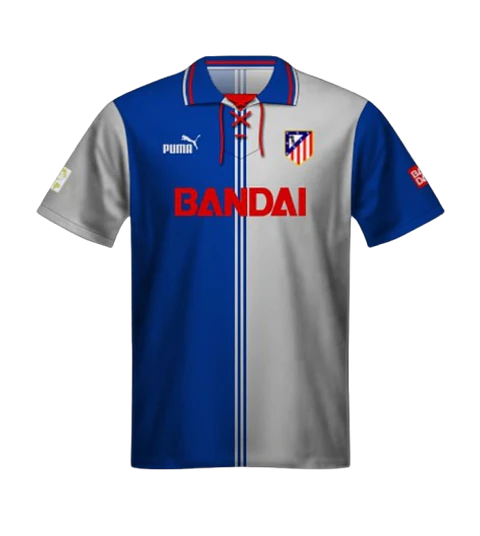 Camiseta retro del Atlético de Madrid 1996-97