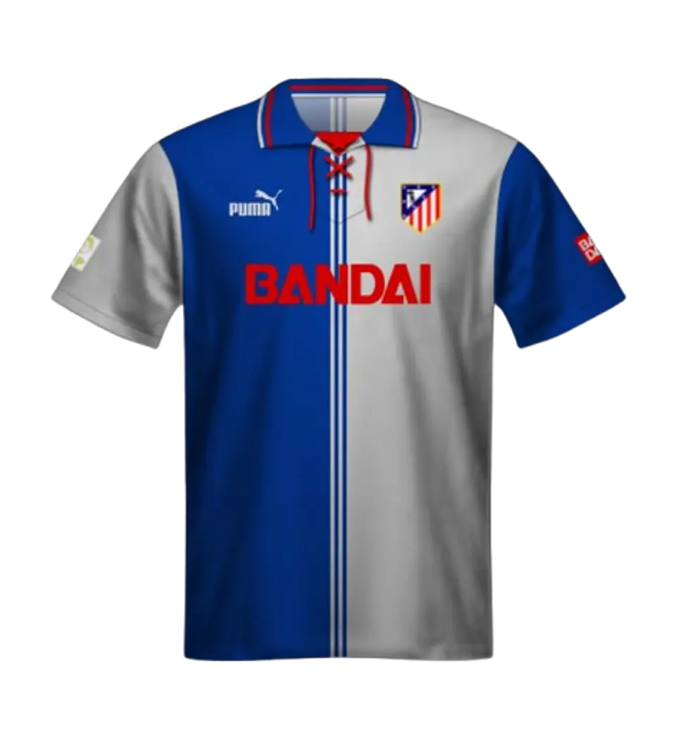 Atlético de Madrid retro 1996-97 1