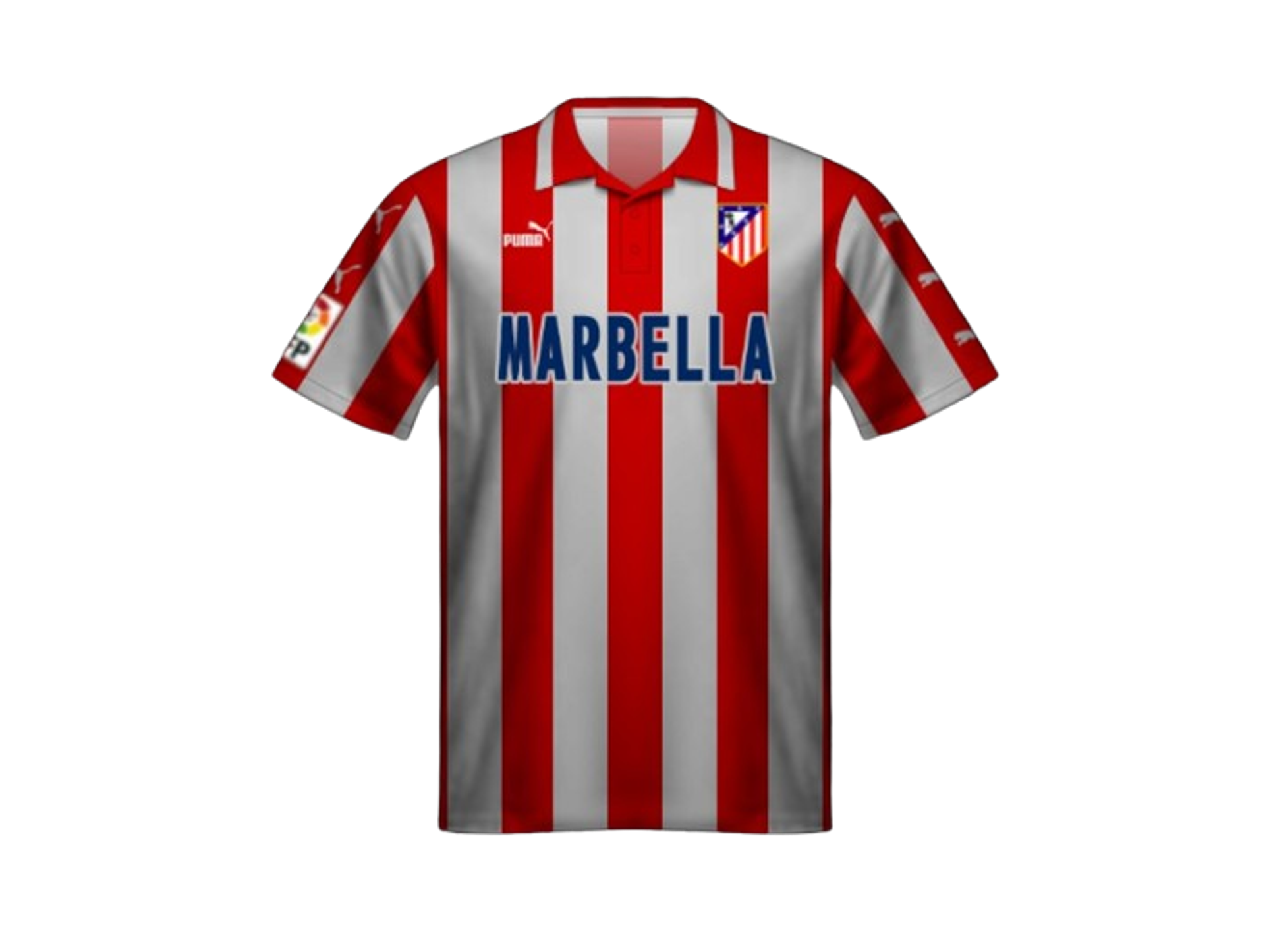 Atlético de Madrid retro 1994-95 1