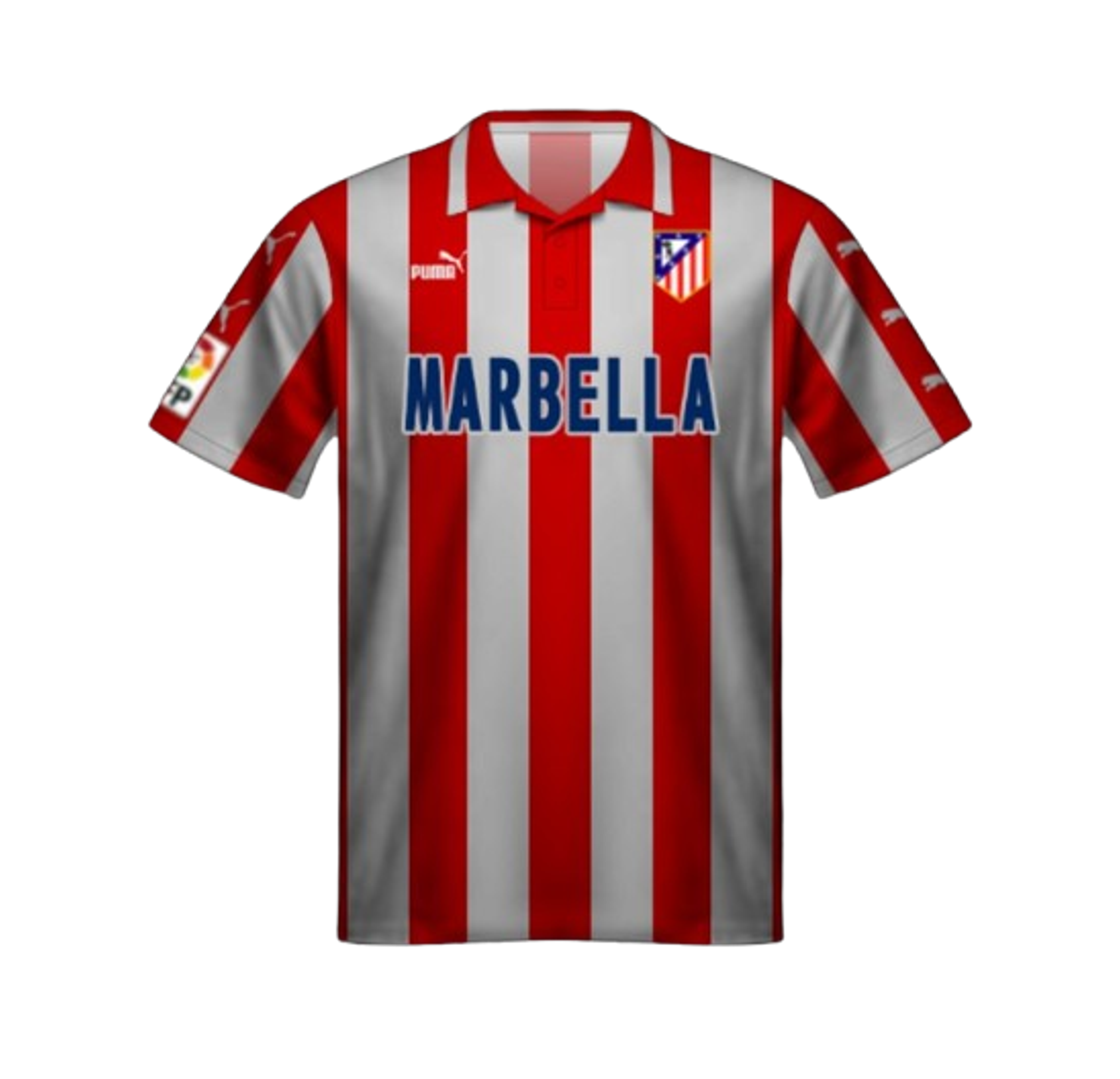 Atlético de Madrid retro 1994-95 1