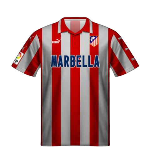 Atlético de Madrid retro kit 1994-95