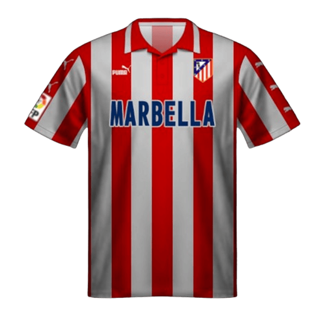 Atlético de Madrid retro 1994-95 1