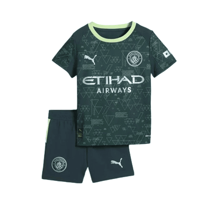 Man City Kit Criança 2025-26 1