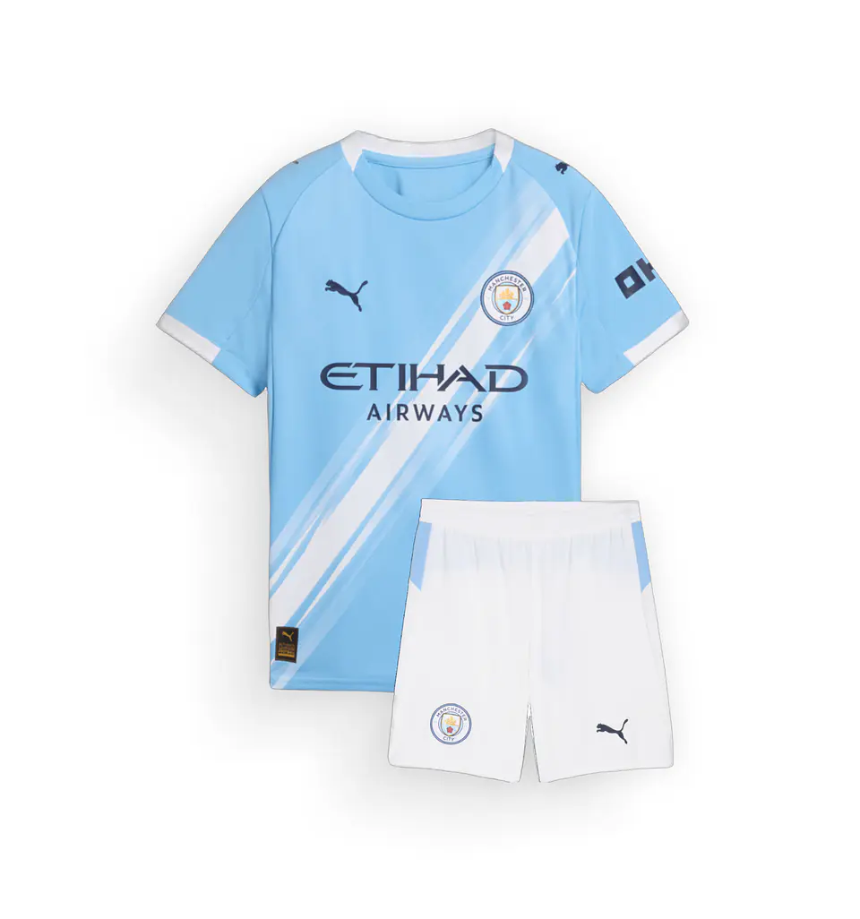 Man City Kit Criança 2025-26 1