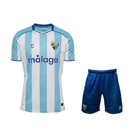 Equipación infantil del Málaga CF 2025-26