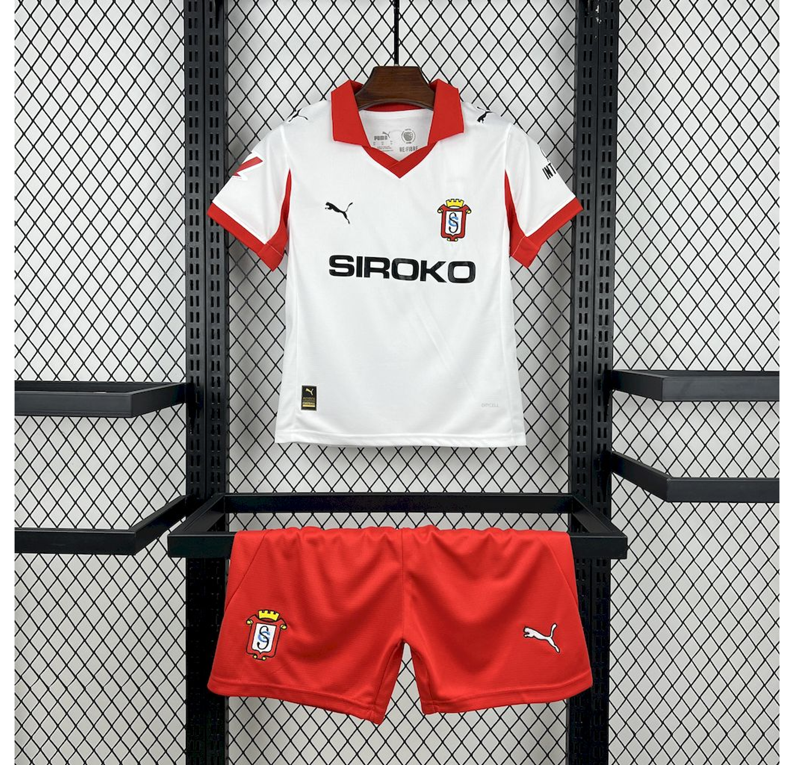 Sporting de Gijon Kit Criança 2025-26 1