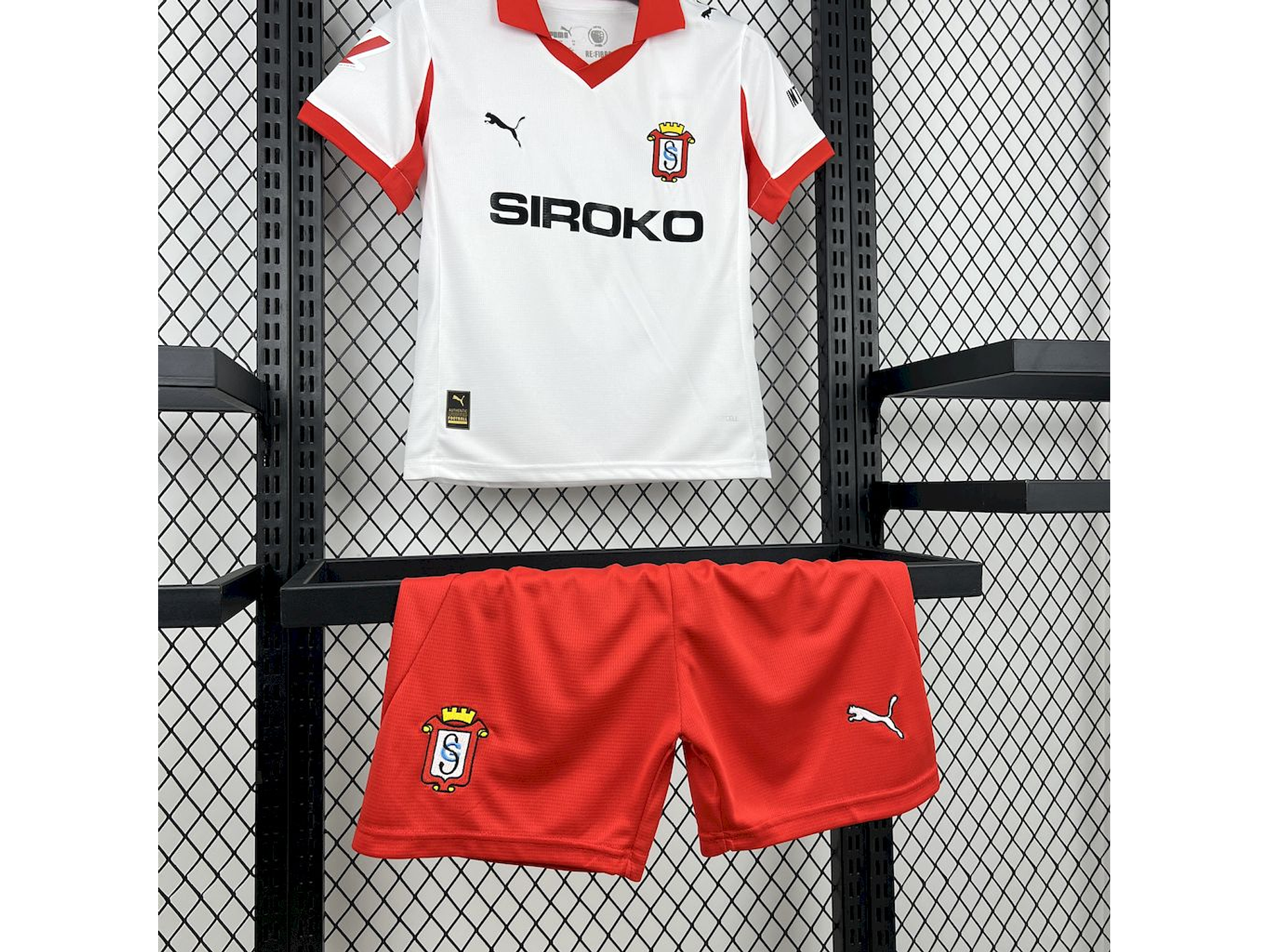 Sporting de Gijon Kit Criança 2025-26 4