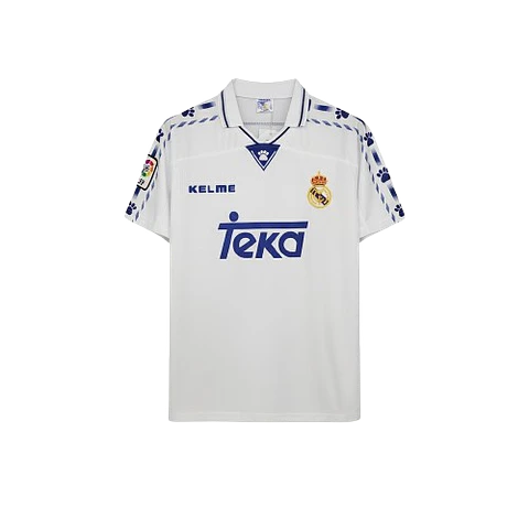 Equipación retro del Real Madrid 1996-97