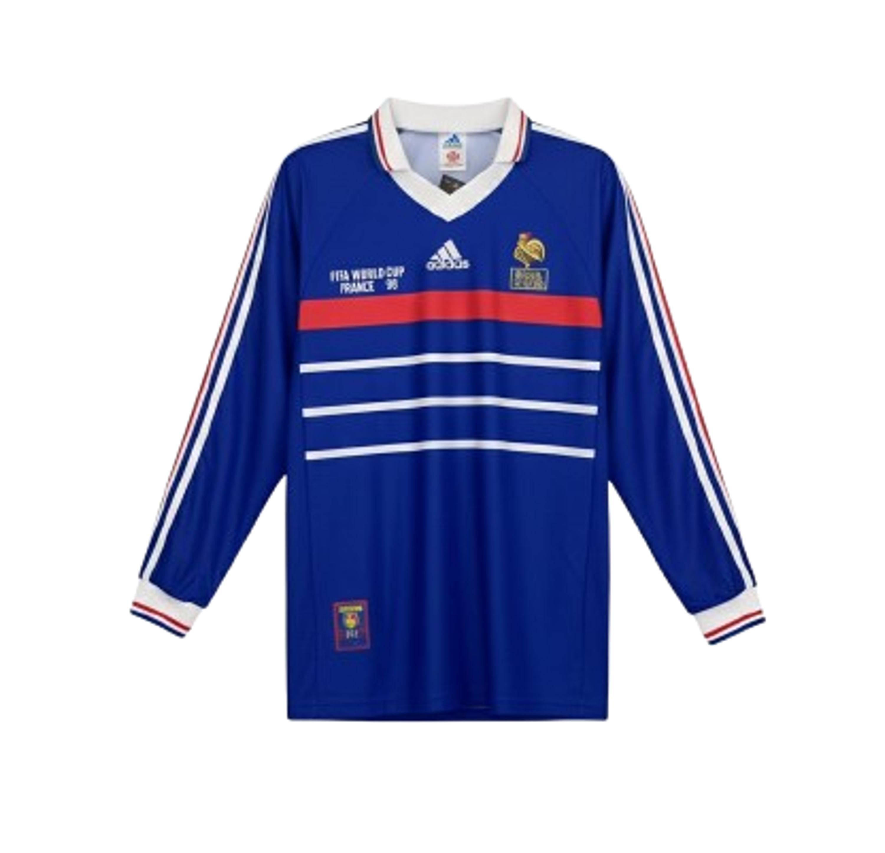 França retro manga cumprida 1998 1