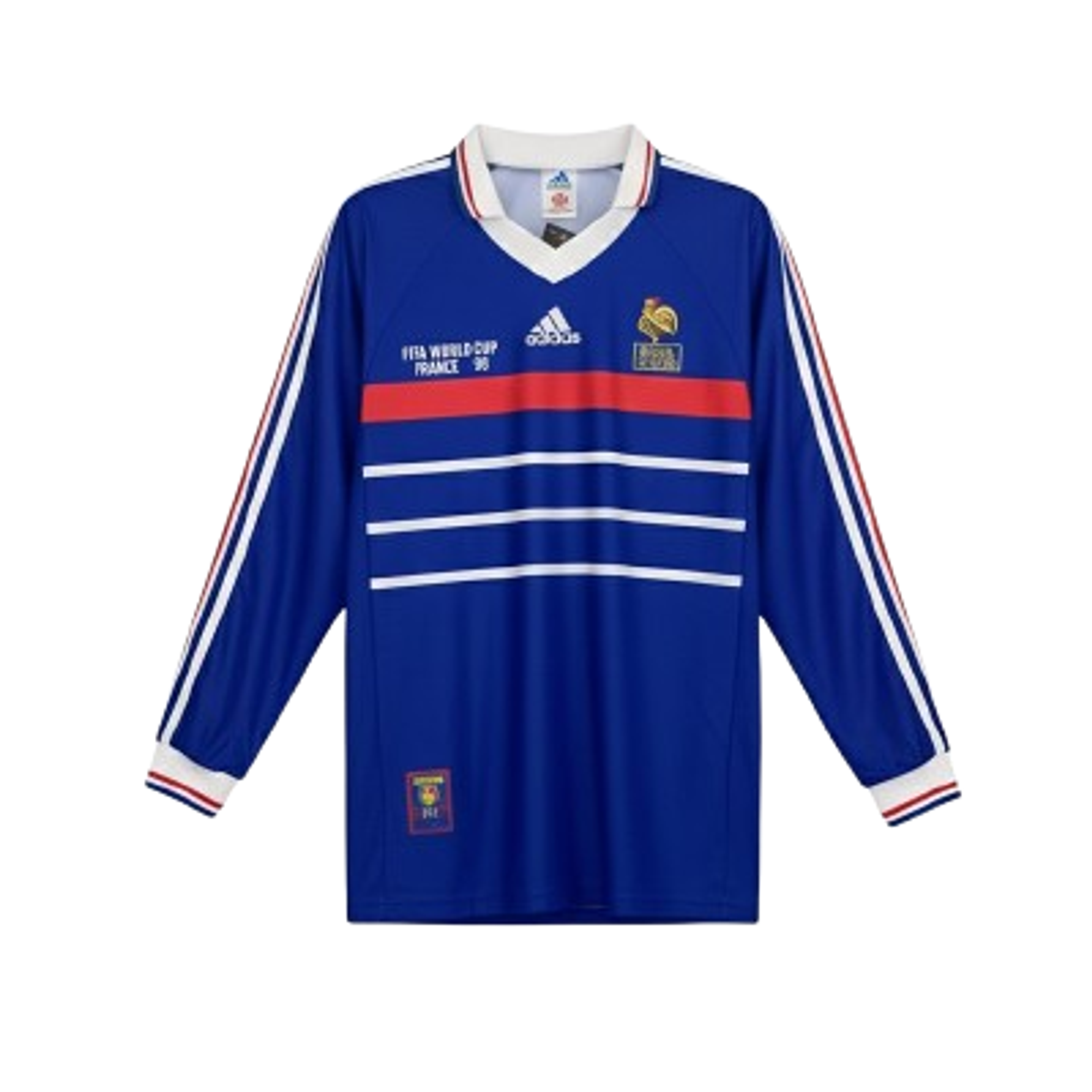 França retro manga cumprida 1998 1