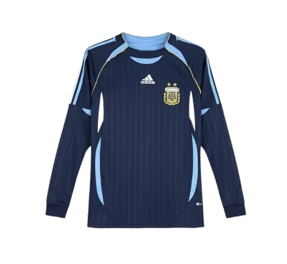Argentina retro manga cumprida 2006-07 1