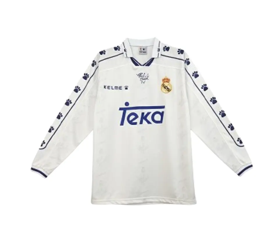 Real Madrid retro manga cumprida 1994-96 1