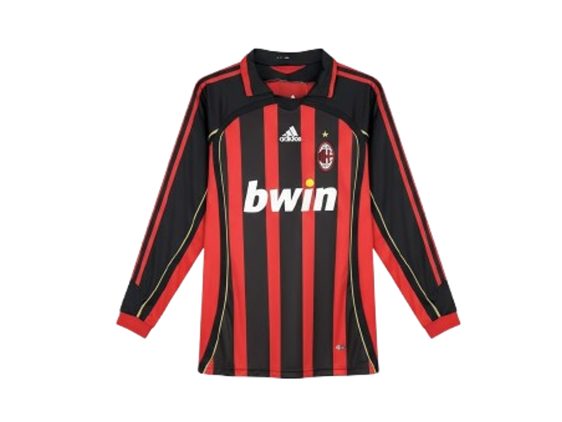 AC Milão retro manga cumprida 2006-07 1