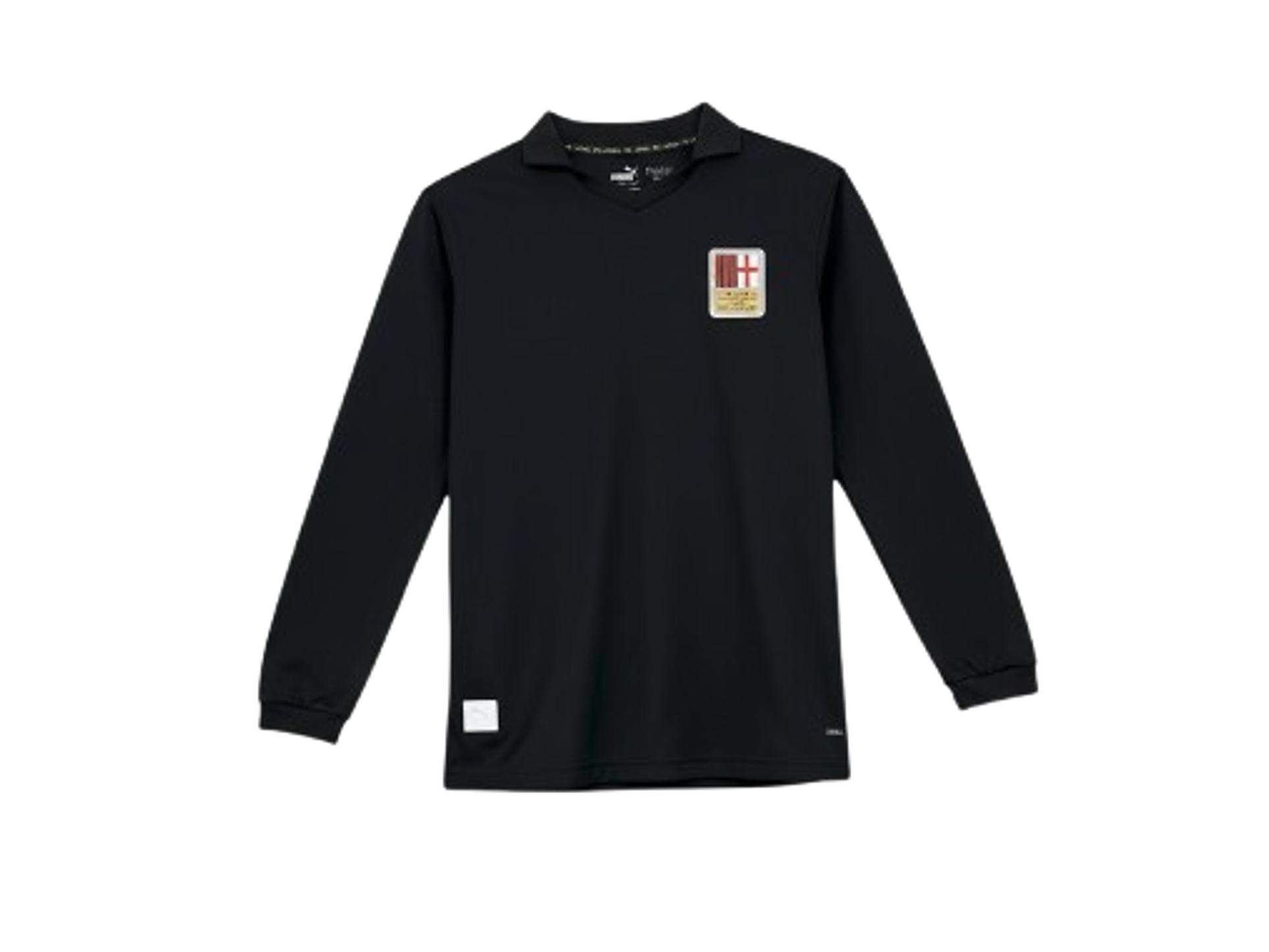 AC Milão retro 125 aniversário manga cumprida 1