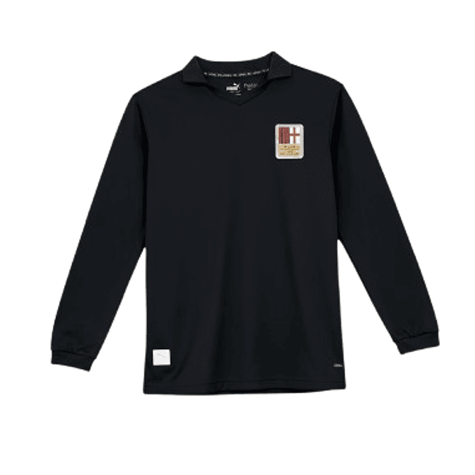 AC Milão retro 125 aniversário manga cumprida 1