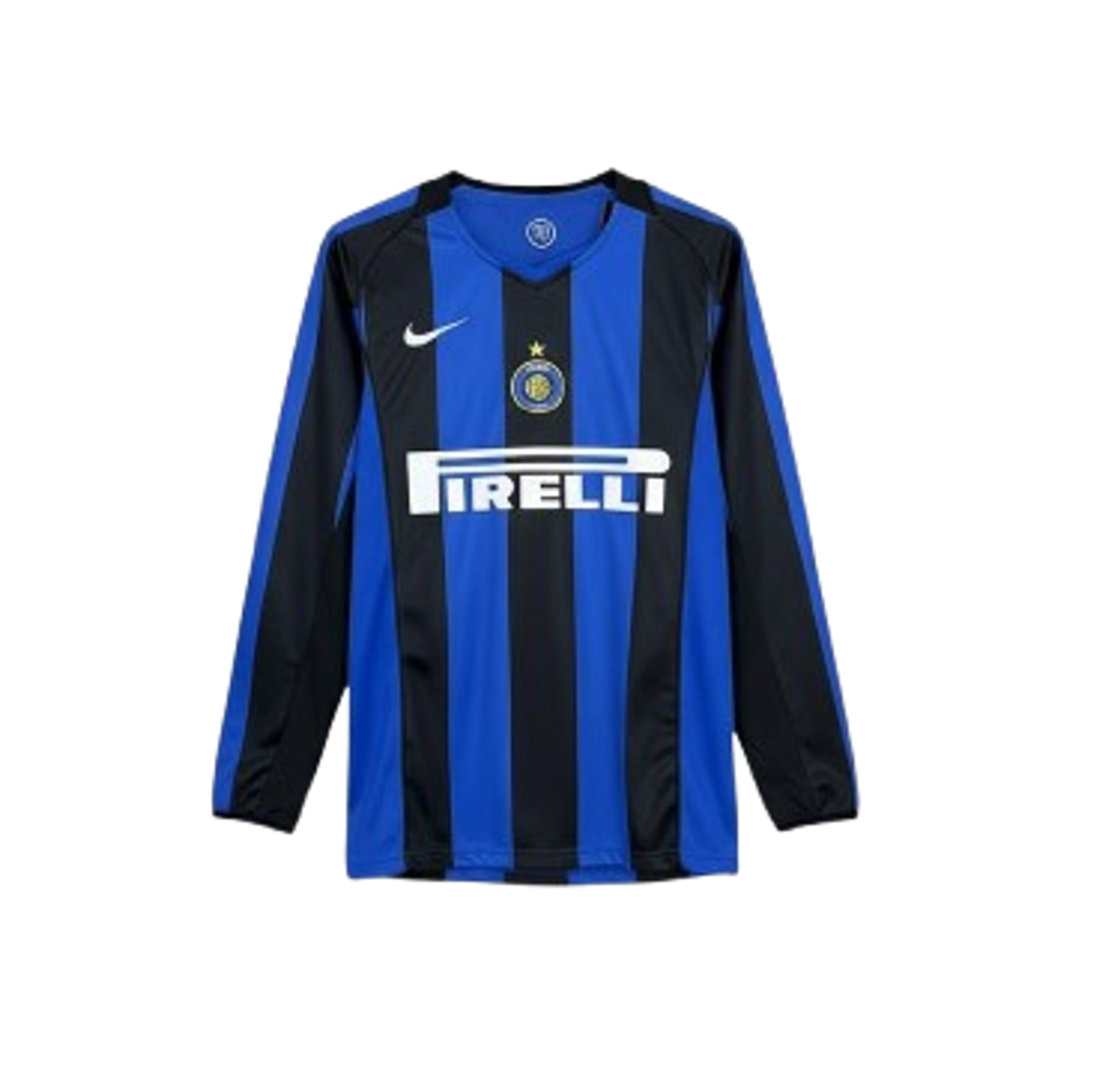 Inter de Milão retro manga cumprida 2004-05 1