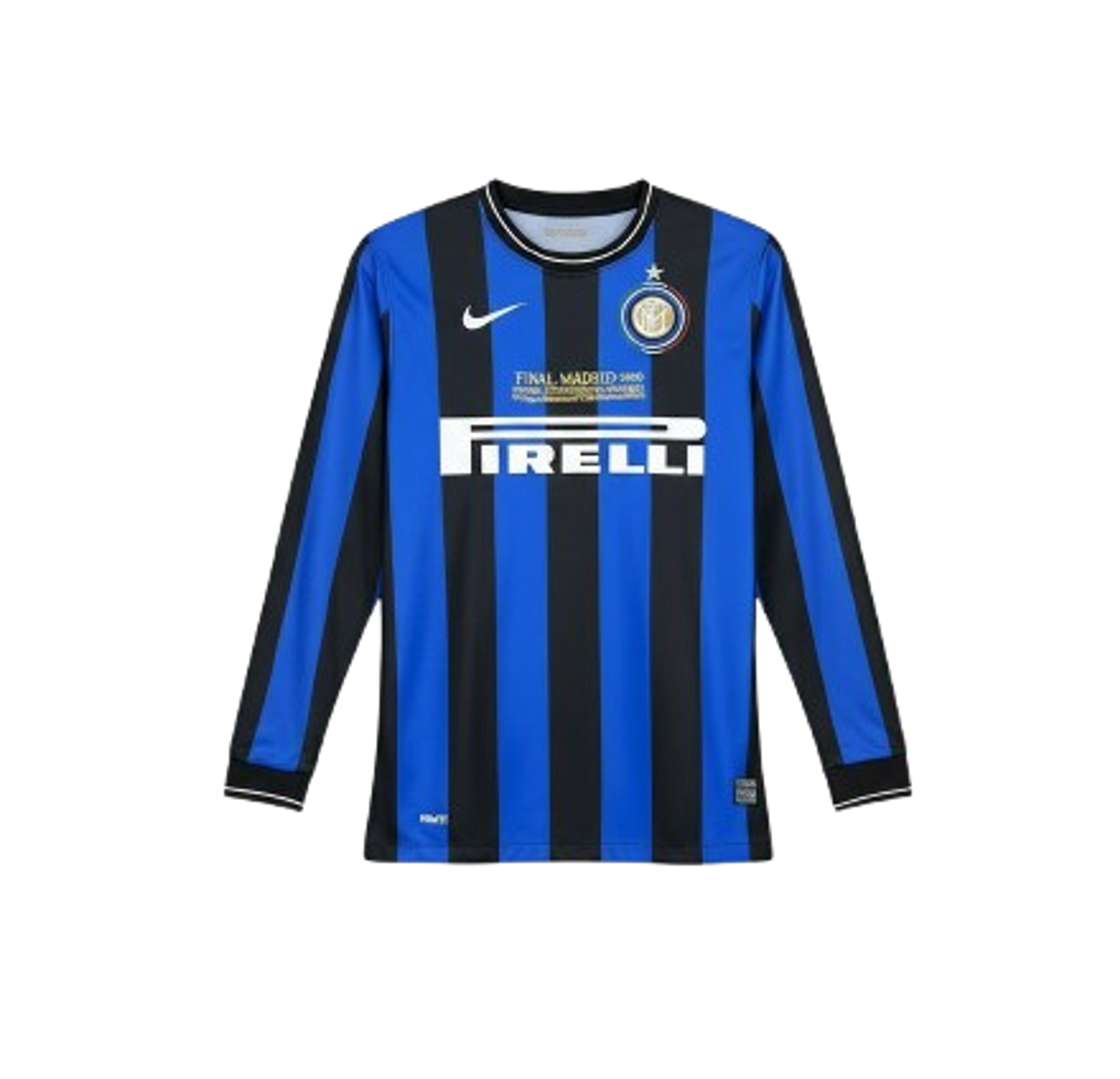 Inter de Milão retro manga cumrprida 2010 1