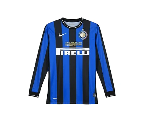 Camiseta retro de manga larga del Inter de Milán 2010
