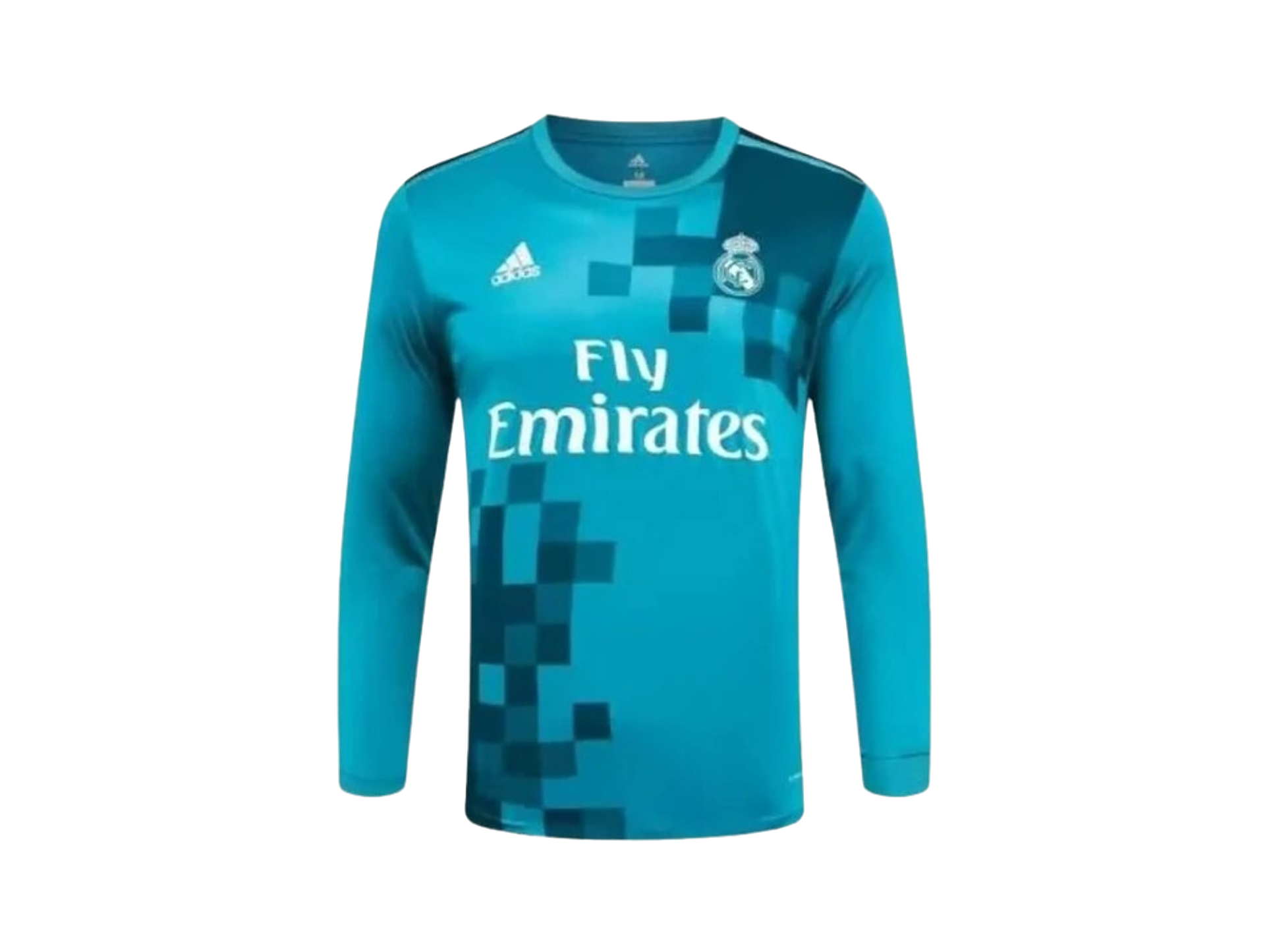 Real Madrid retro manga cumprida 2017-18 1