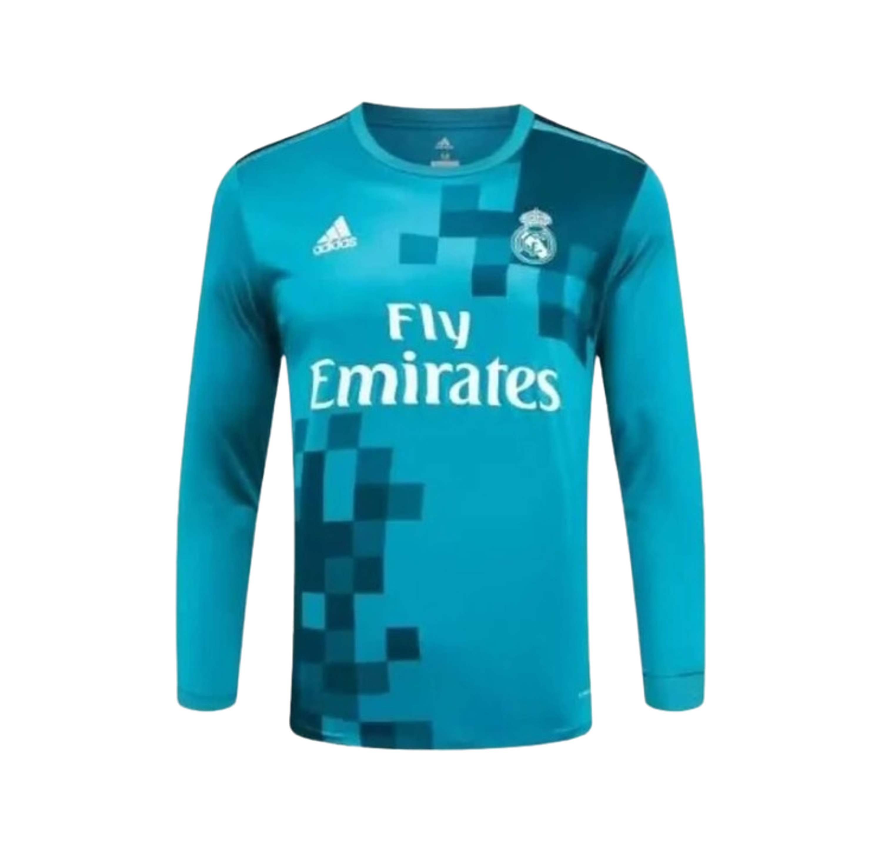 Real Madrid retro manga cumprida 2017-18 1