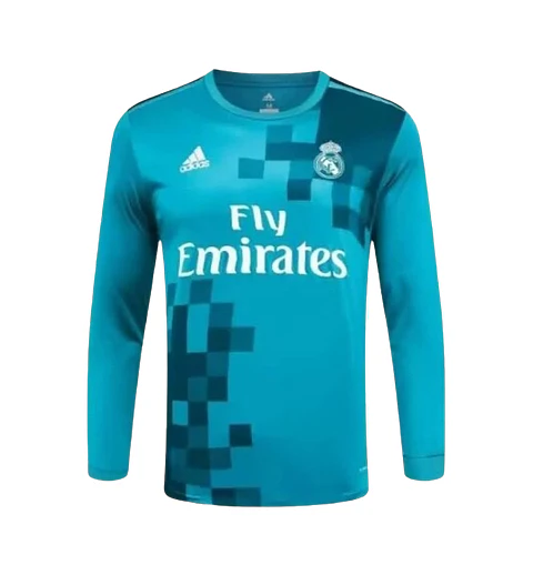 Funda retro del Real Madrid completada 2017-18