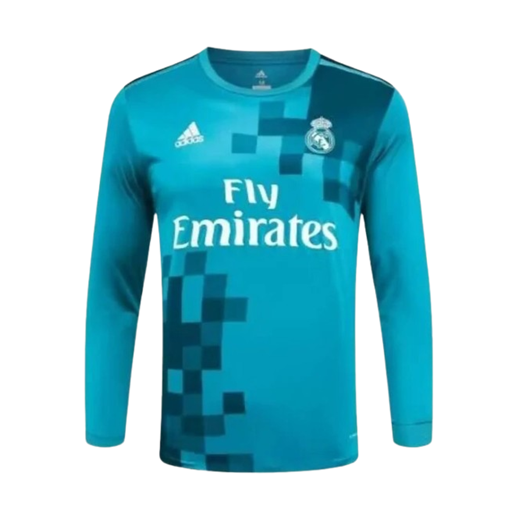 Real Madrid retro manga cumprida 2017-18 1