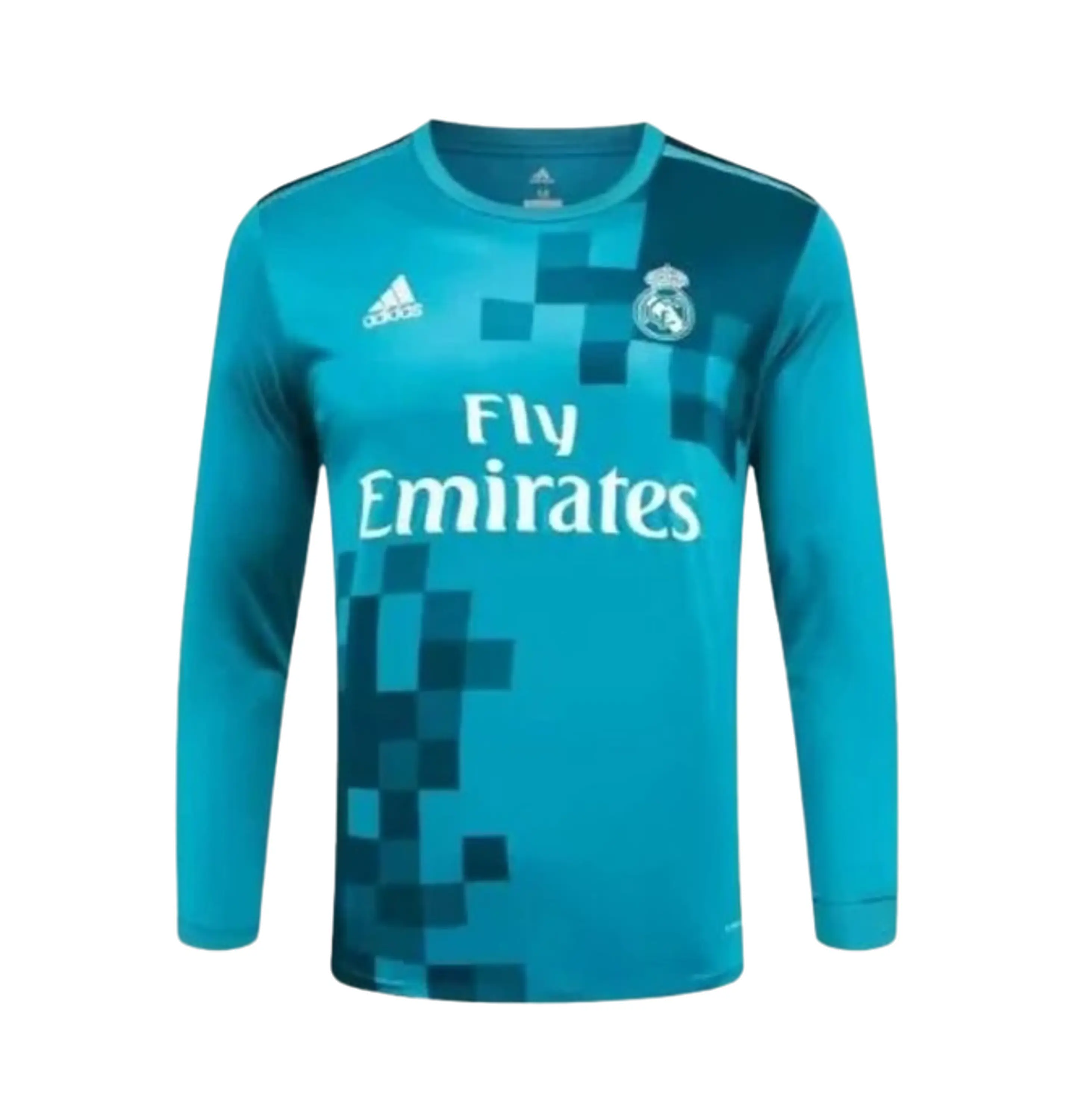 Real Madrid retro manga cumprida 2017-18 1