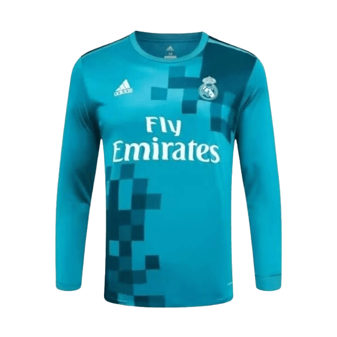 Real Madrid retro manga cumprida 2017-18 1