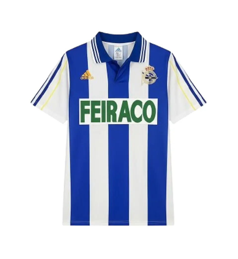 Deportivo a Coruña retro 1999-00 1