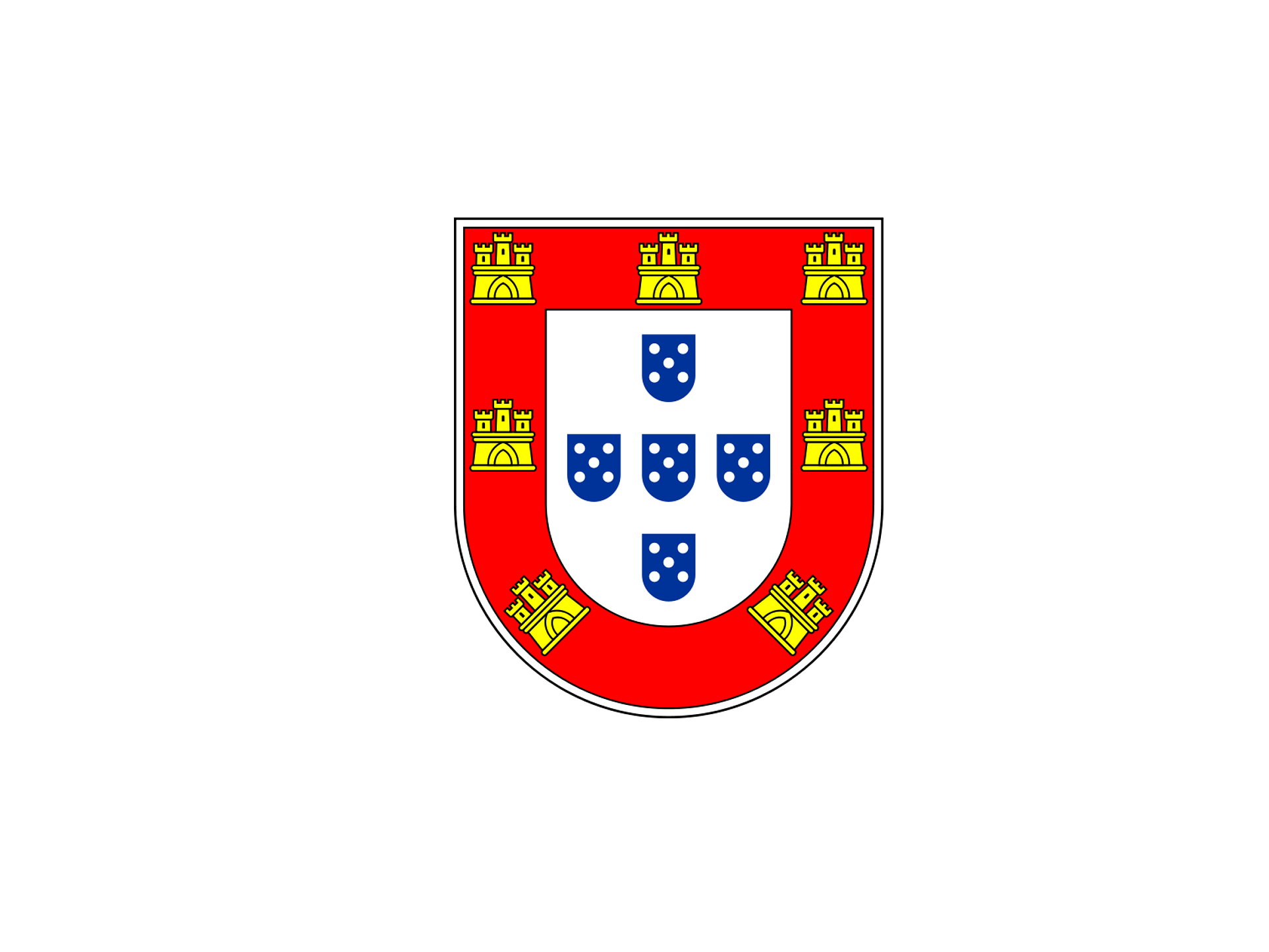 Patch Quinas Portugal 1