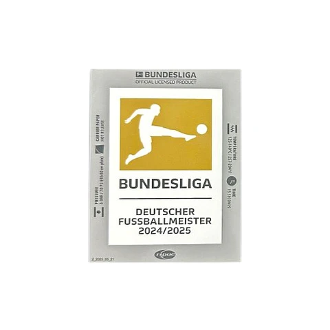Parche de campeón de la Bundesliga 2025