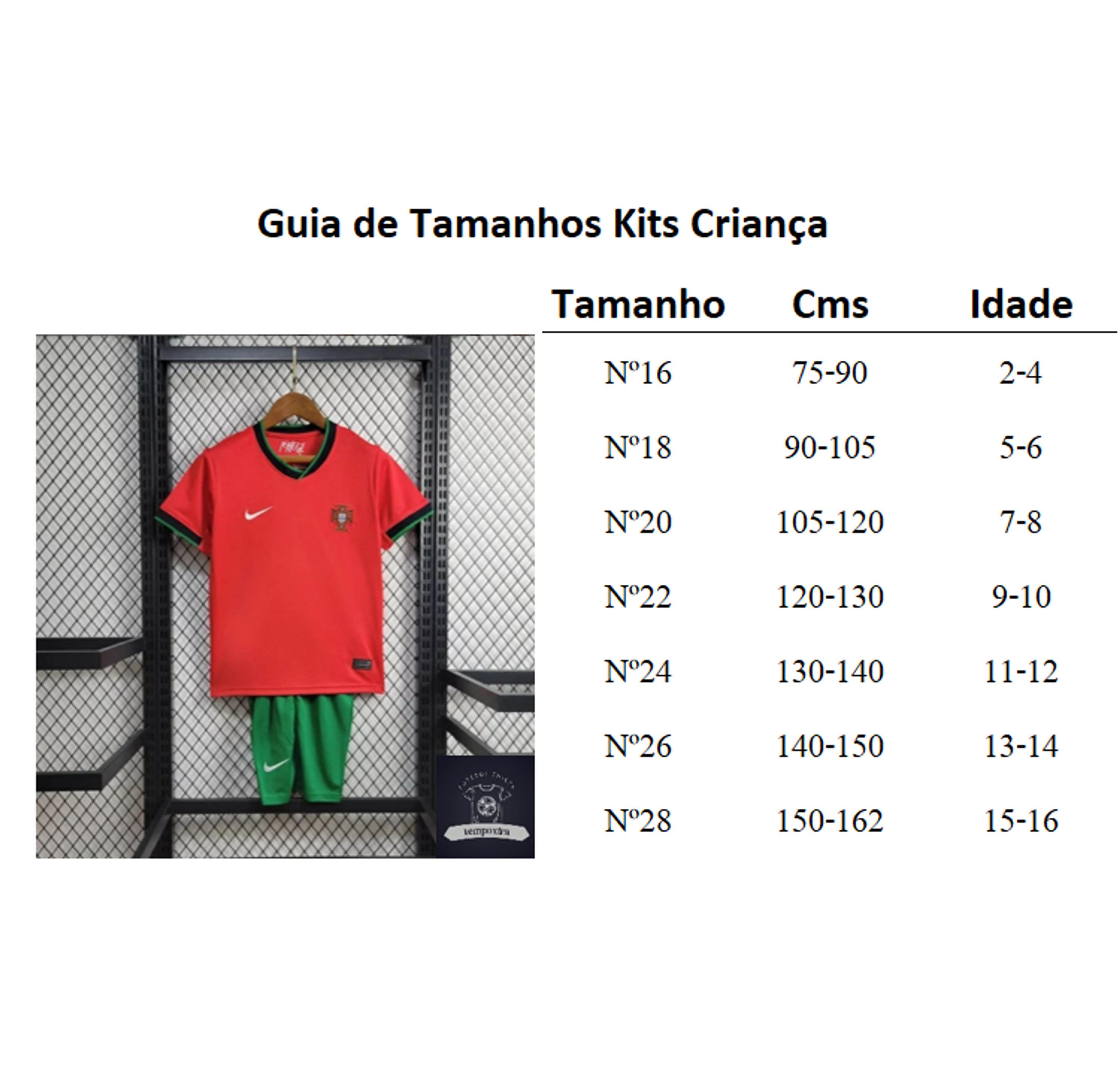 Espanha Kit Criança 2026 3