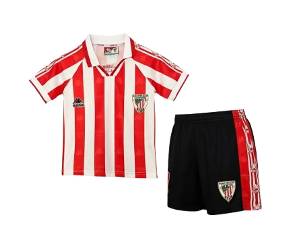 Athletic Club Kit Criança Retro 1995-97 1