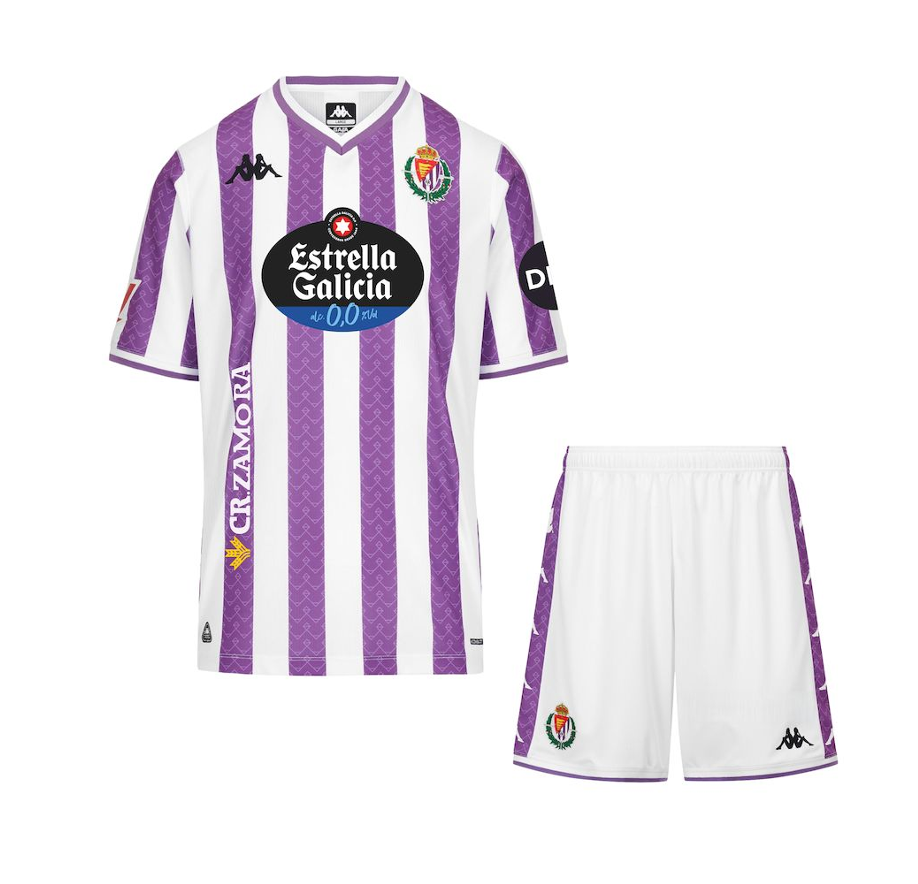 Real Valladolid Kit Criança 2025-26 1