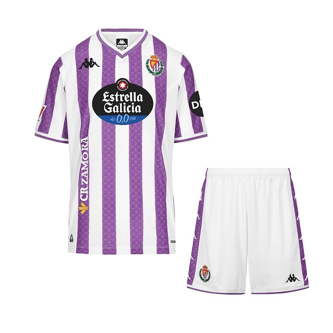 Real Valladolid Kit Criança 2025-26 1