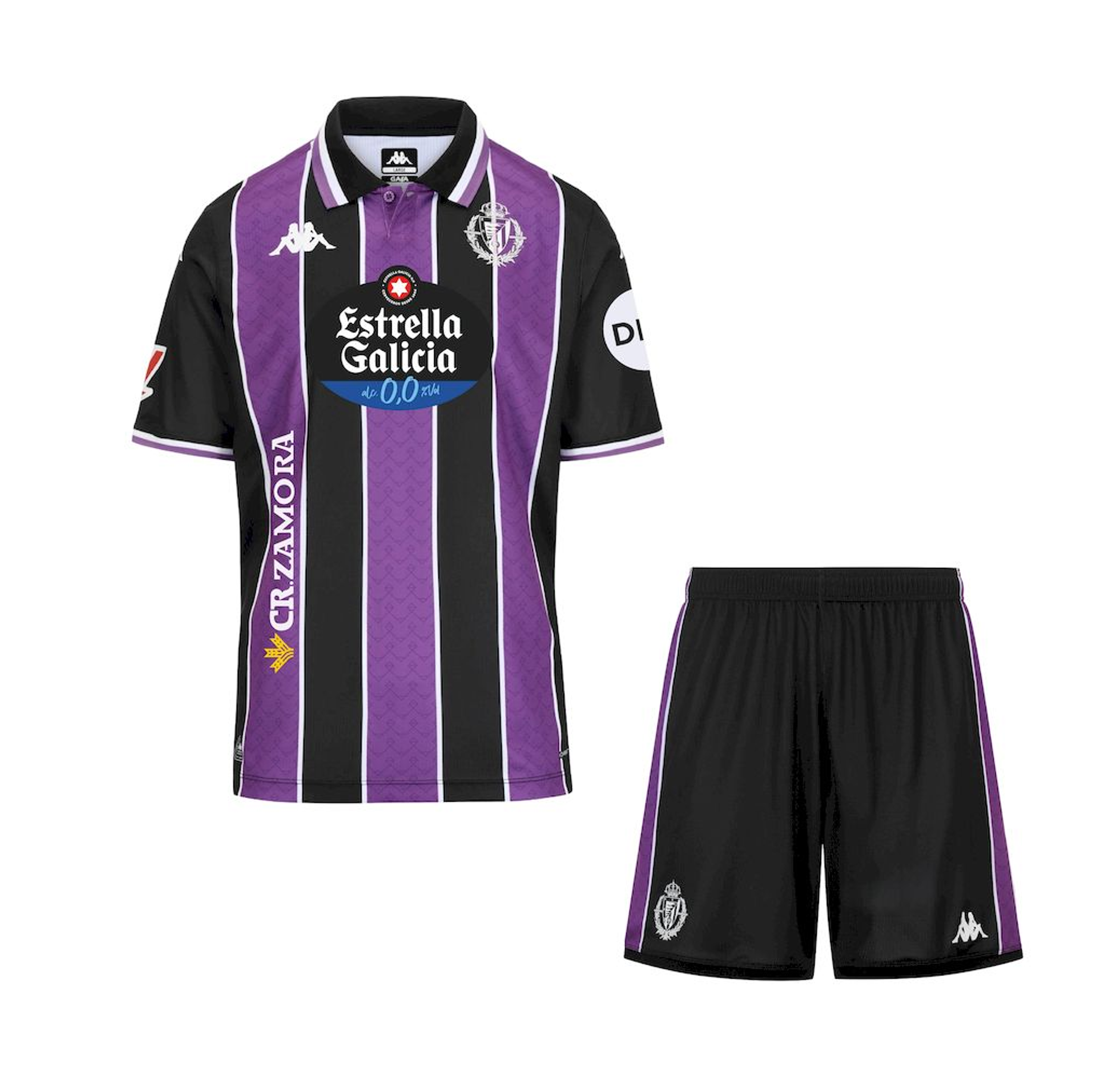 Real Valladolid Kit Criança 2025-26 1